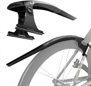 2 PCs Adjustable Universal Road Bike Fender,Bike Mud Guard Set Rear   Front Fenders for Melon Bike Gravel Bike Mountain Bike, 13.4" Length 1.67" Width for Max 700cx38mm Tire Width