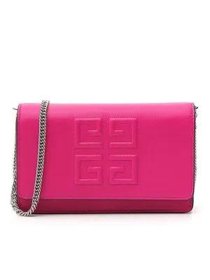 4G Shoulder Bag In Fuchsia