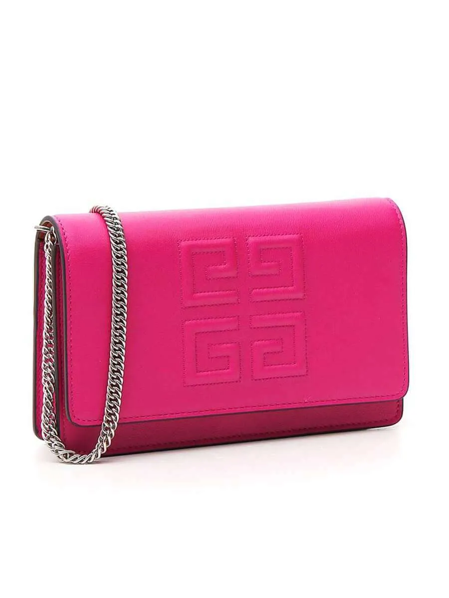 4G Shoulder Bag In Fuchsia
