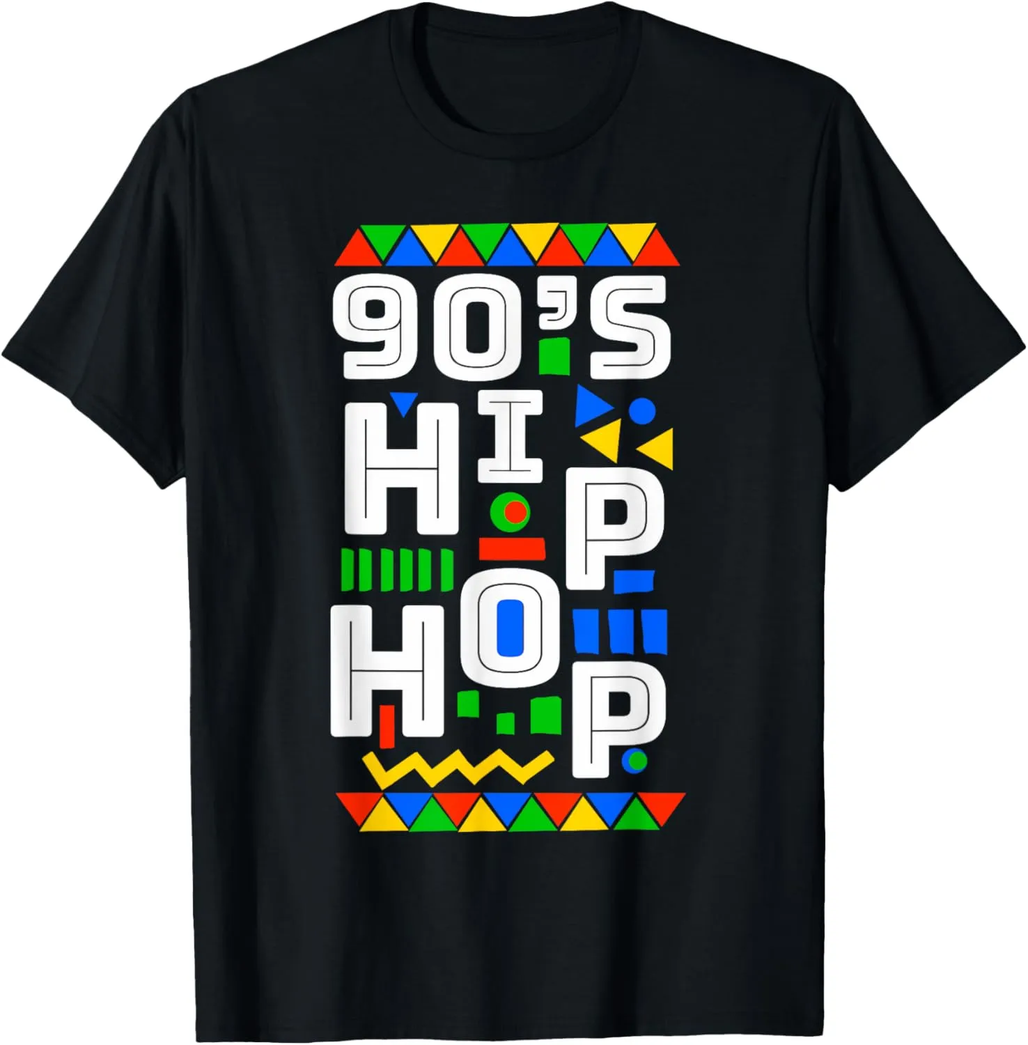 90's Hip Hop Vibes retro pattern T-Shirt