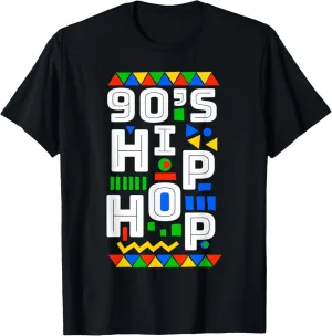 90's Hip Hop Vibes retro pattern T-Shirt