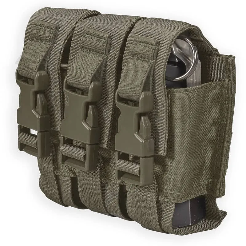 Adjustable Triple Flashbang Pouch for Stun or 40 mm Ordnance
