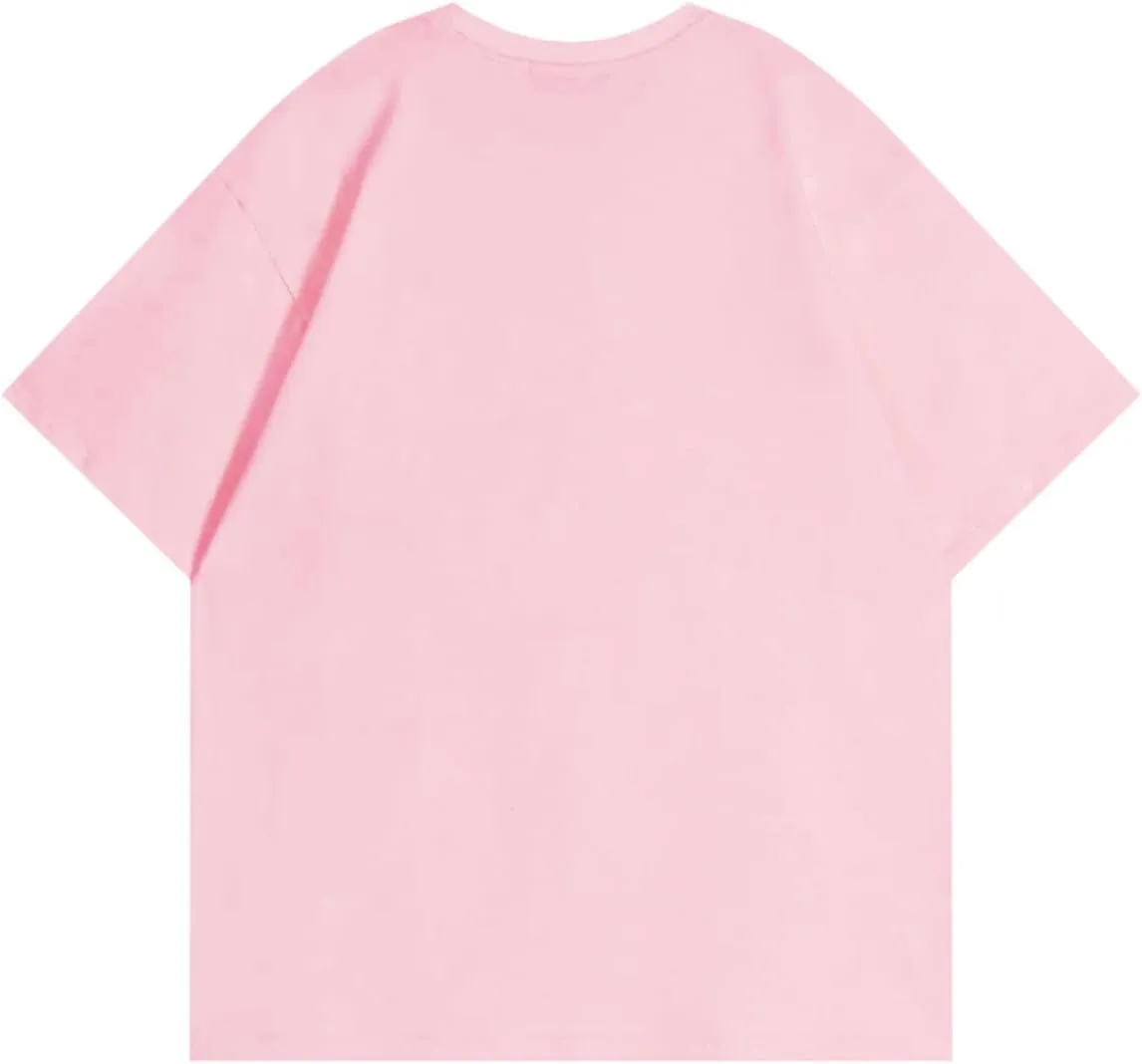 Aelfric Eden Women Love Balloon Graphic Tees Summer Short Sleeve Printed Cotton T Shirts Casual Harajuku Tops