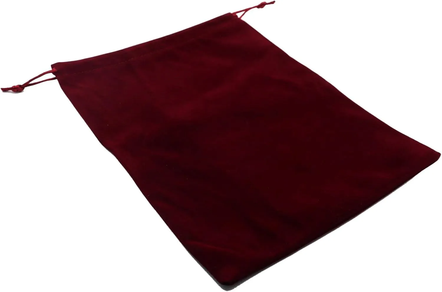 Aestivate 8 Pack Large Velvet Drawstring Pouch, Velvet Bag 8×10 Inch Storage Bag Cosmetics Pouches Dust Bag 8 Pieces(Dark Red)