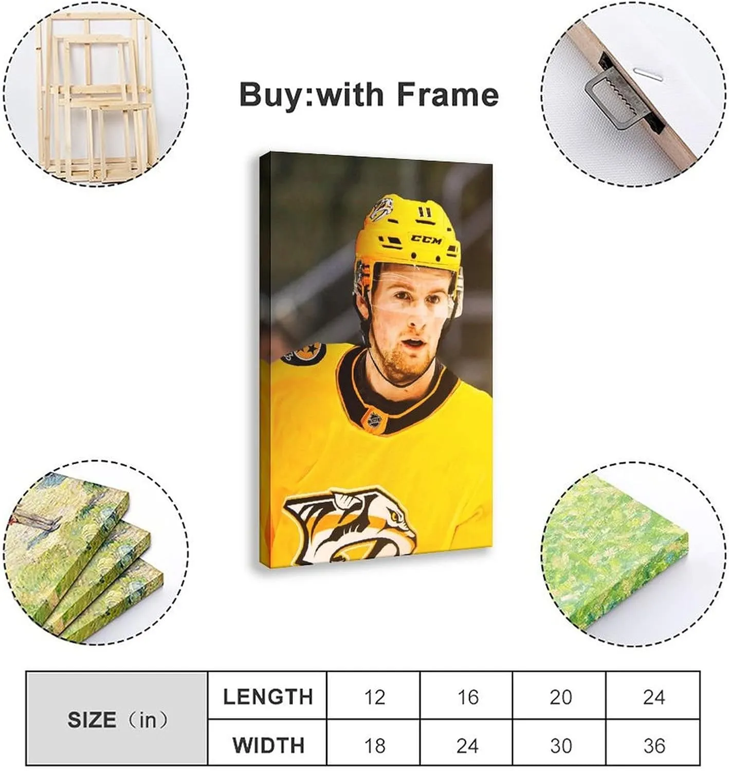 Alexis Lafreniere Wall Poster3 Canvas Art Posters Home Fine Decorations Frame:16x24inch(40x60cm)