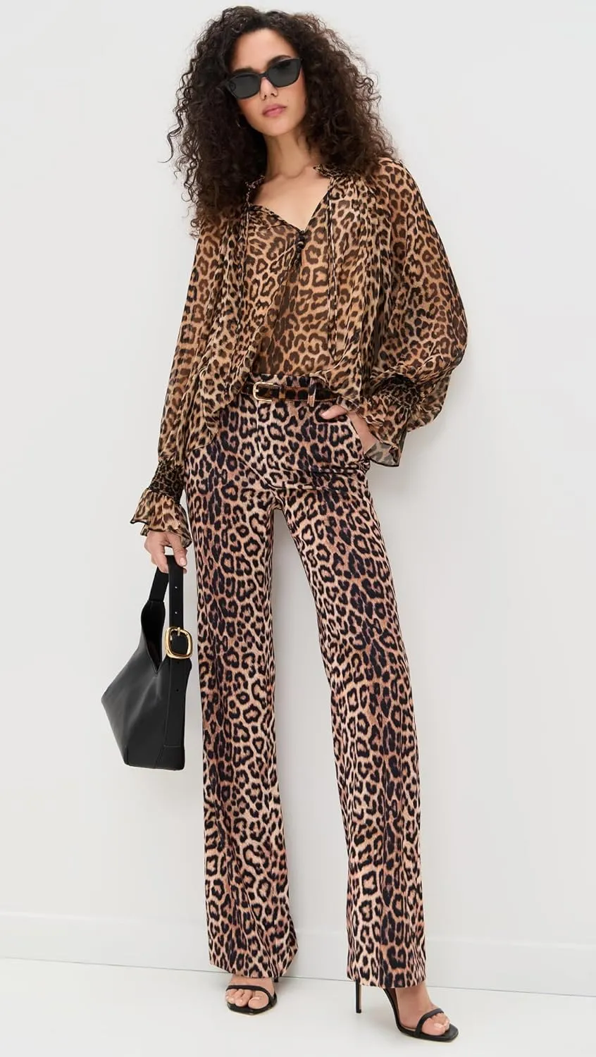 alice   olivia Women's Remi Slim Bootcut Pants