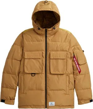 Alpha Industries Men's Hooded Puffer Jacket
