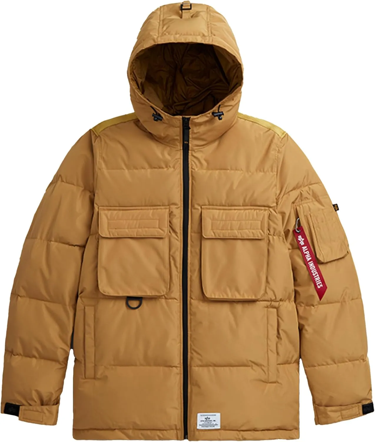 Alpha Industries Men's Hooded Puffer Jacket