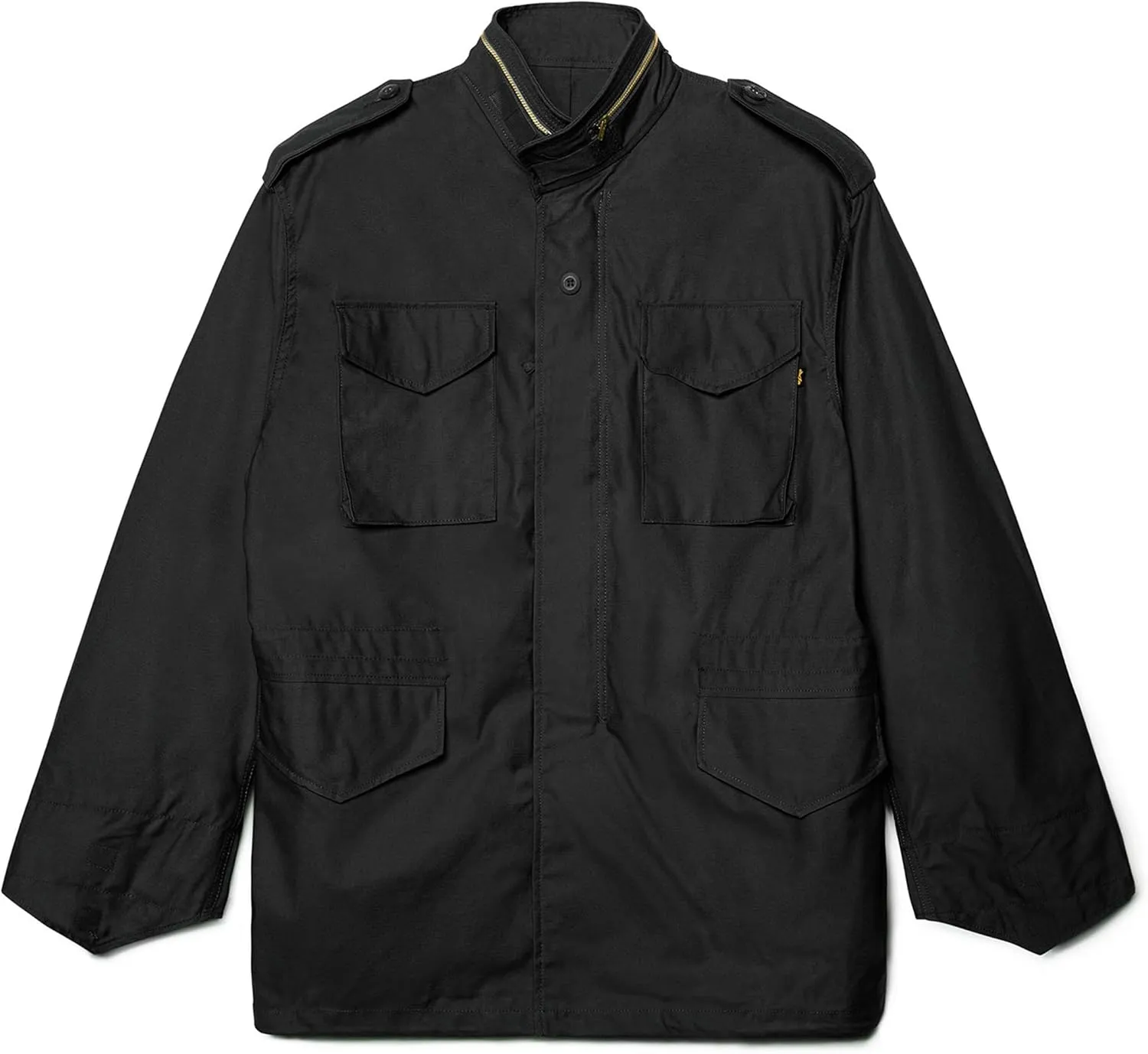 Alpha Industries Men's Tall Size M-65 Thigh Length Zip Field Coat with Pockets
