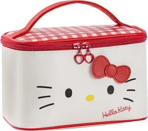 AmBealla Cosmetic Bag Large Makeup Travel Case with Brush Holder, Waterproof Makeup Bag Organizer with Hanging Hook, Travel Toiletry Bag for Women, Sweet & Stylish for Girls