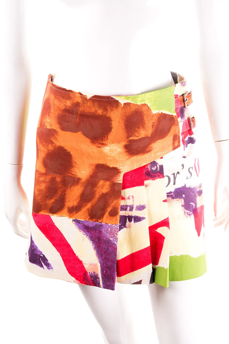 Animal Print Skirt