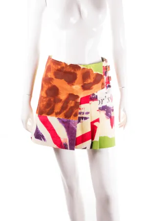 Animal Print Skirt