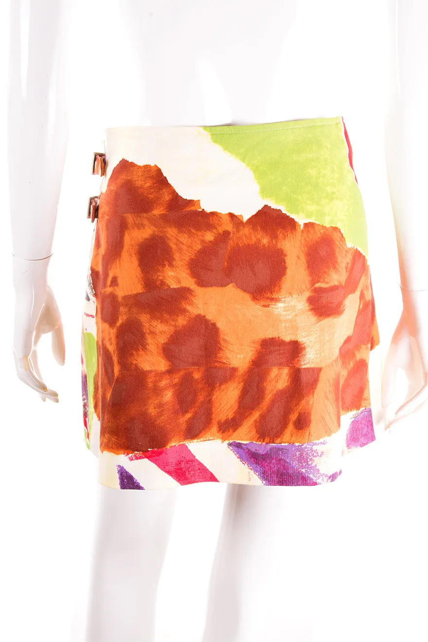 Animal Print Skirt