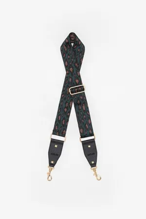 ANTLER BAG STRAP - Cheetah Teal
