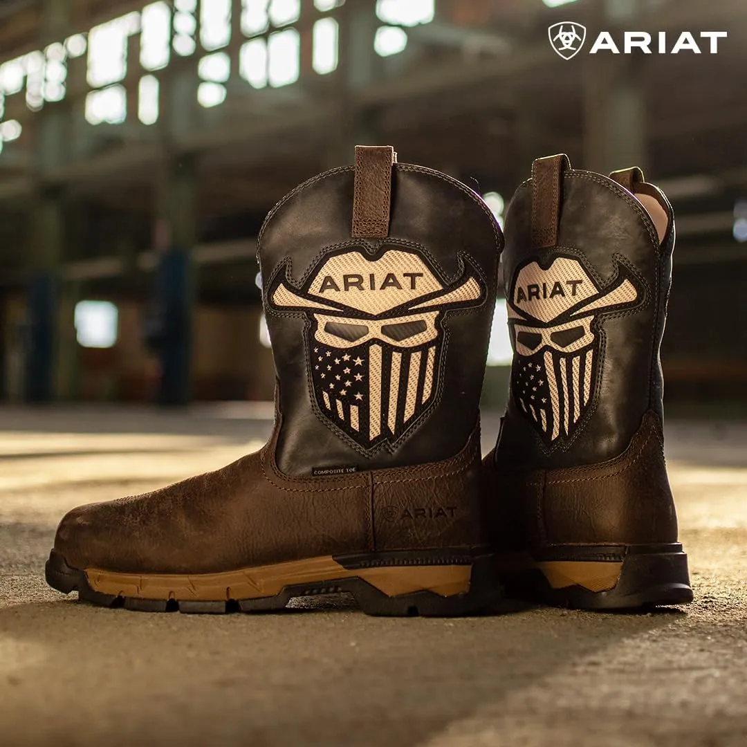ARIAT Men's Rebar Flex Western Venttek Incognito Work Boot