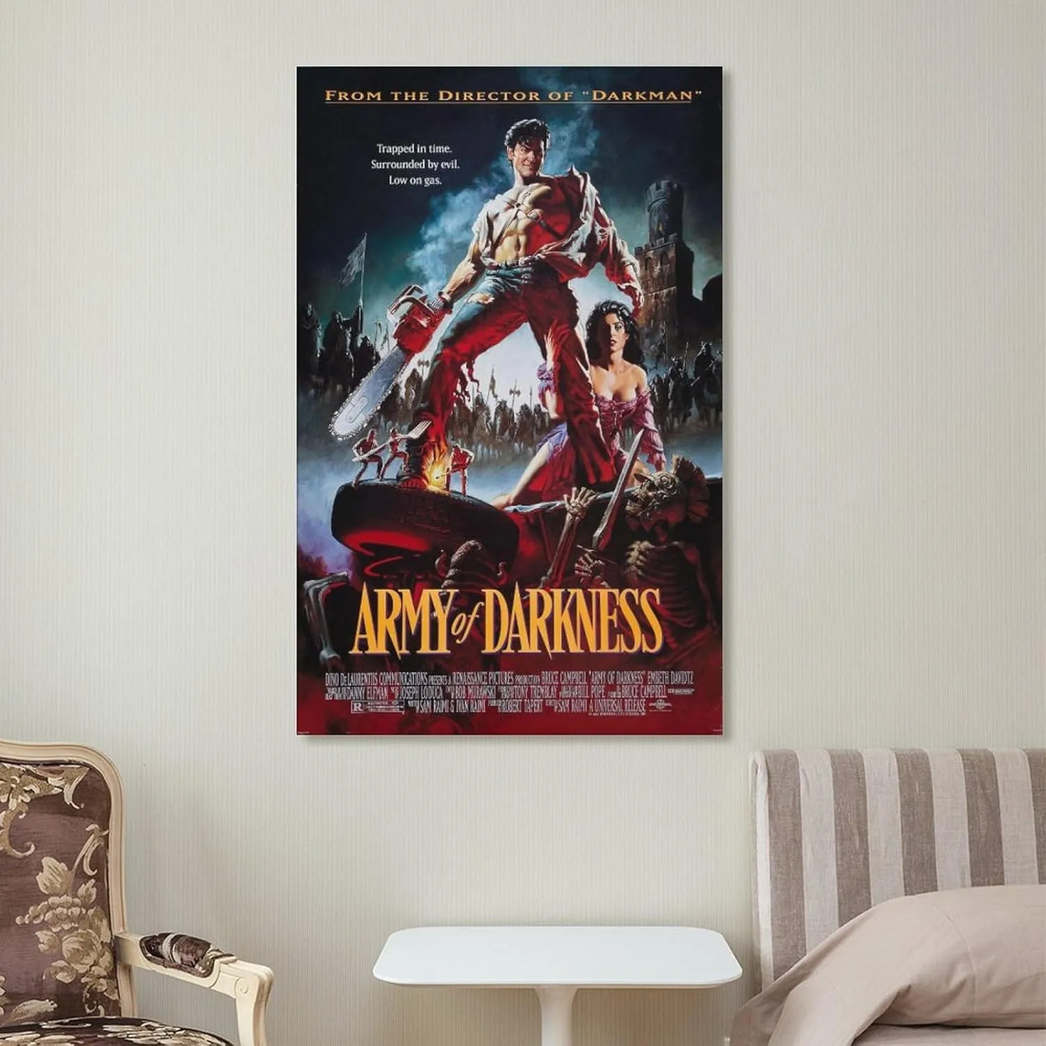 Art Posters Army of Darkness Movie Posters Canvas Art Poster And Wall Art Picture Print Modern Family Bedroom Decor Posters 20x30inch(50x75cm)