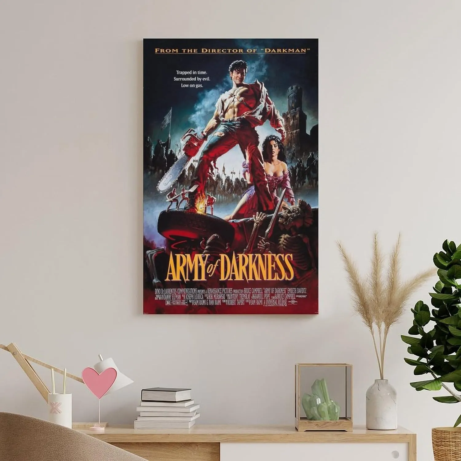 Art Posters Army of Darkness Movie Posters Canvas Art Poster And Wall Art Picture Print Modern Family Bedroom Decor Posters 20x30inch(50x75cm)