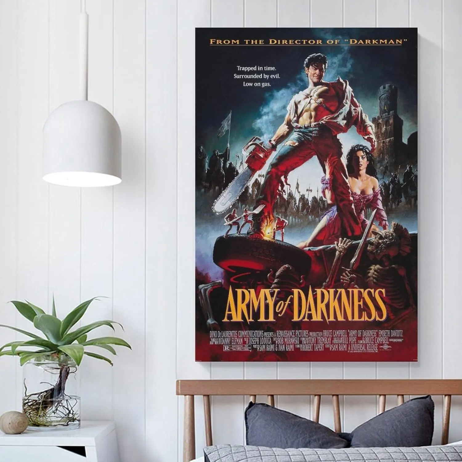 Art Posters Army of Darkness Movie Posters Canvas Art Poster And Wall Art Picture Print Modern Family Bedroom Decor Posters 20x30inch(50x75cm)