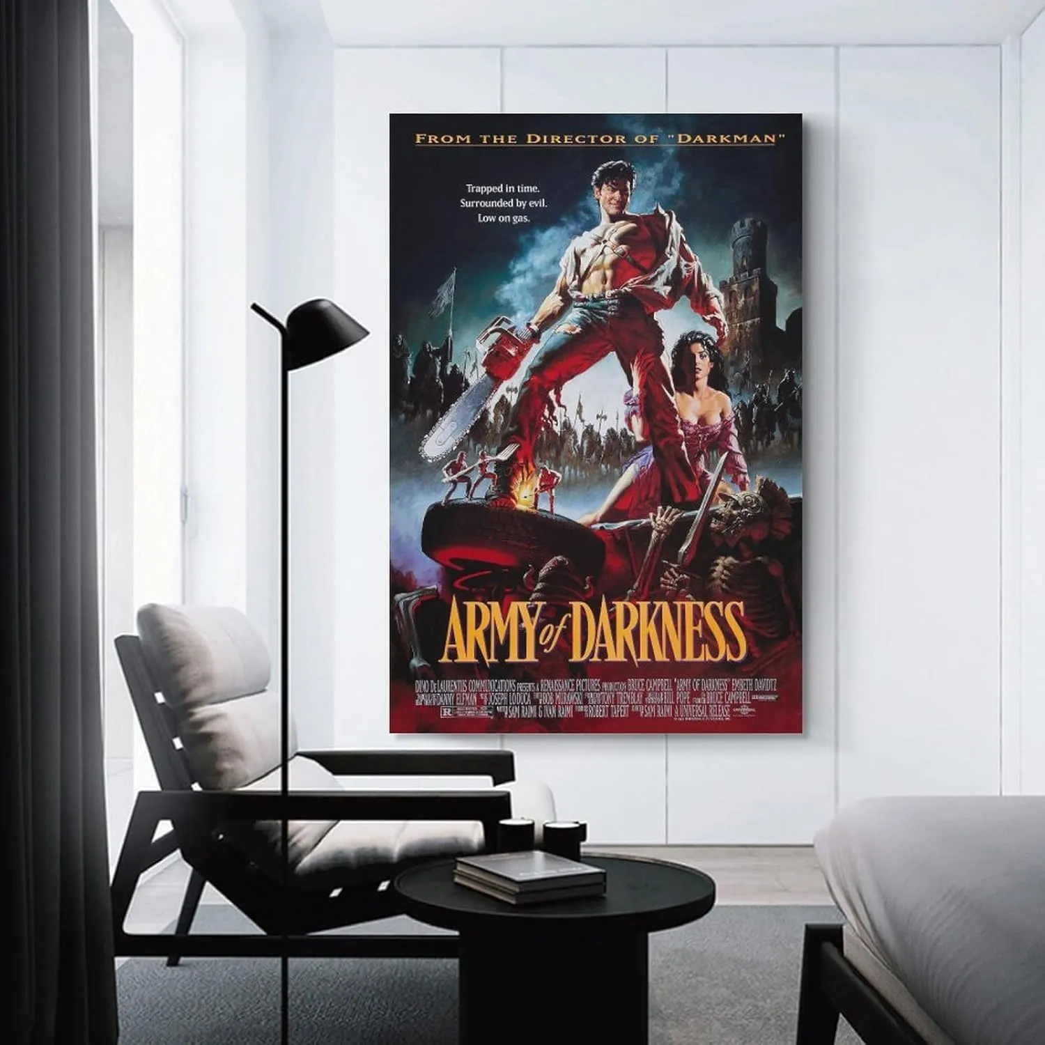 Art Posters Army of Darkness Movie Posters Canvas Art Poster And Wall Art Picture Print Modern Family Bedroom Decor Posters 20x30inch(50x75cm)