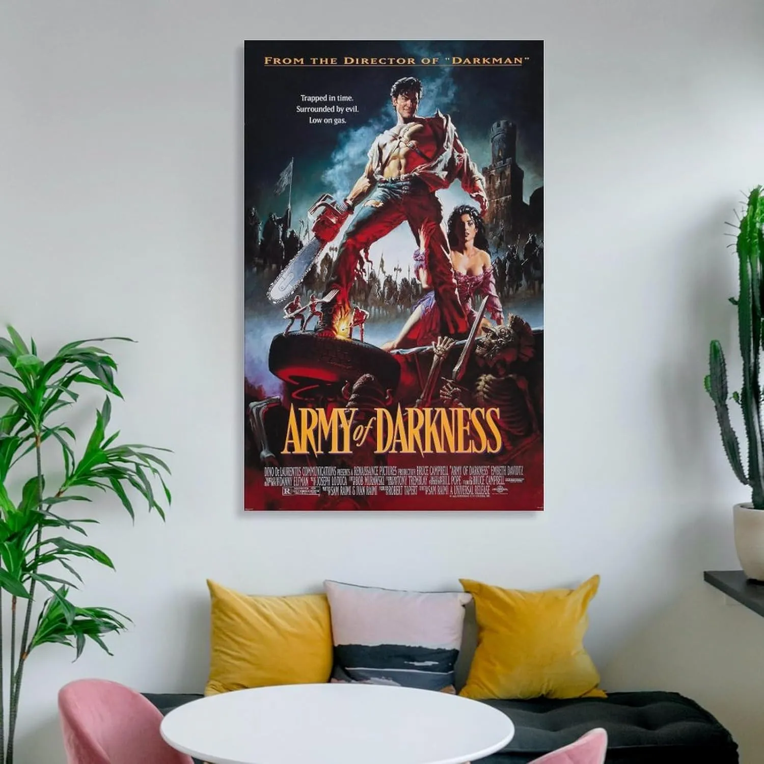 Art Posters Army of Darkness Movie Posters Canvas Art Poster And Wall Art Picture Print Modern Family Bedroom Decor Posters 20x30inch(50x75cm)