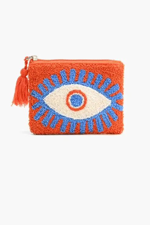 Assorted Blazing Evil Eye Coin Pouches