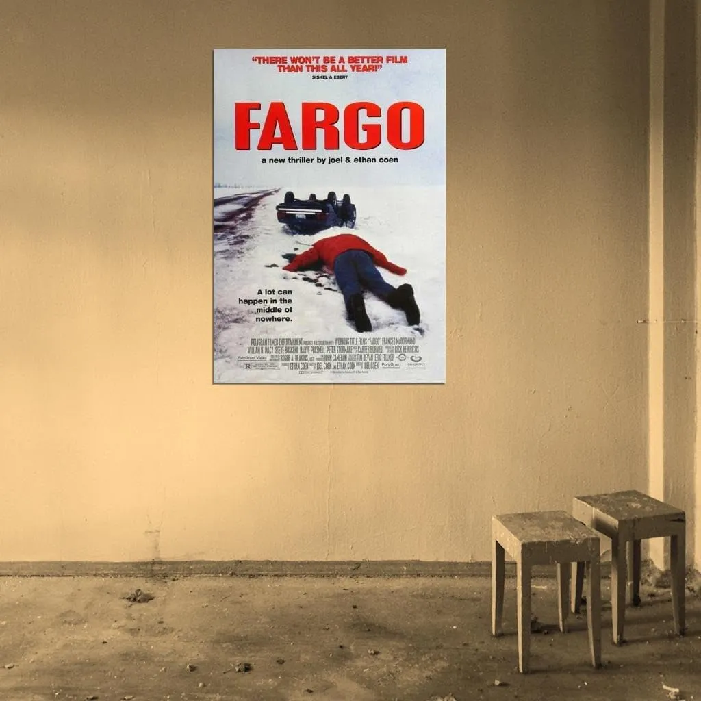 Avantica Fargo William H. Macy teve Buscemi Frances Movie Film 24x36 Poster