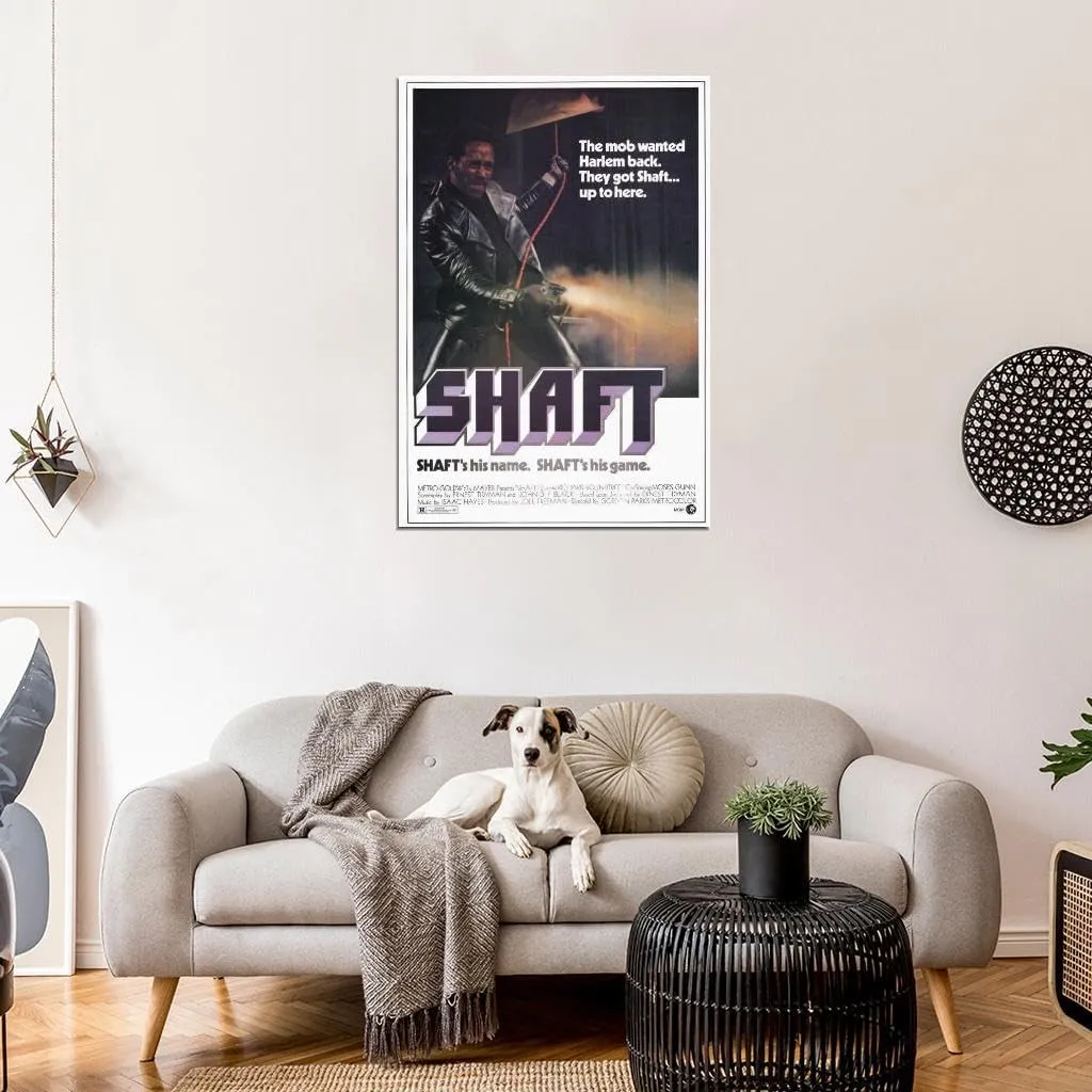 Avantica Shaft Richard Roundtree Moses Gunn Movie Film 18x24 Poster