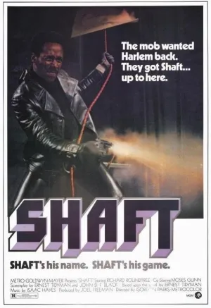 Avantica Shaft Richard Roundtree Moses Gunn Movie Film 18x24 Poster
