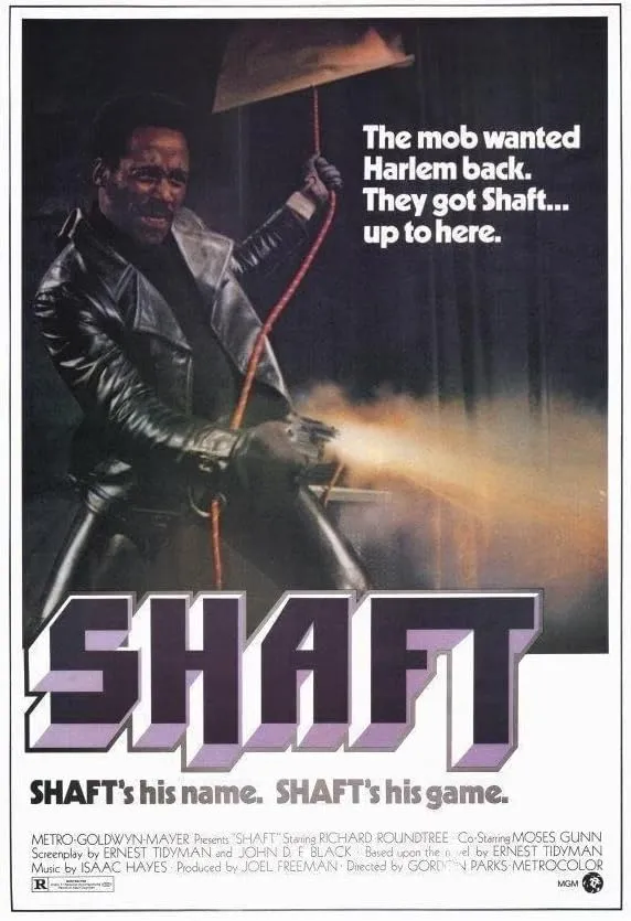 Avantica Shaft Richard Roundtree Moses Gunn Movie Film 18x24 Poster