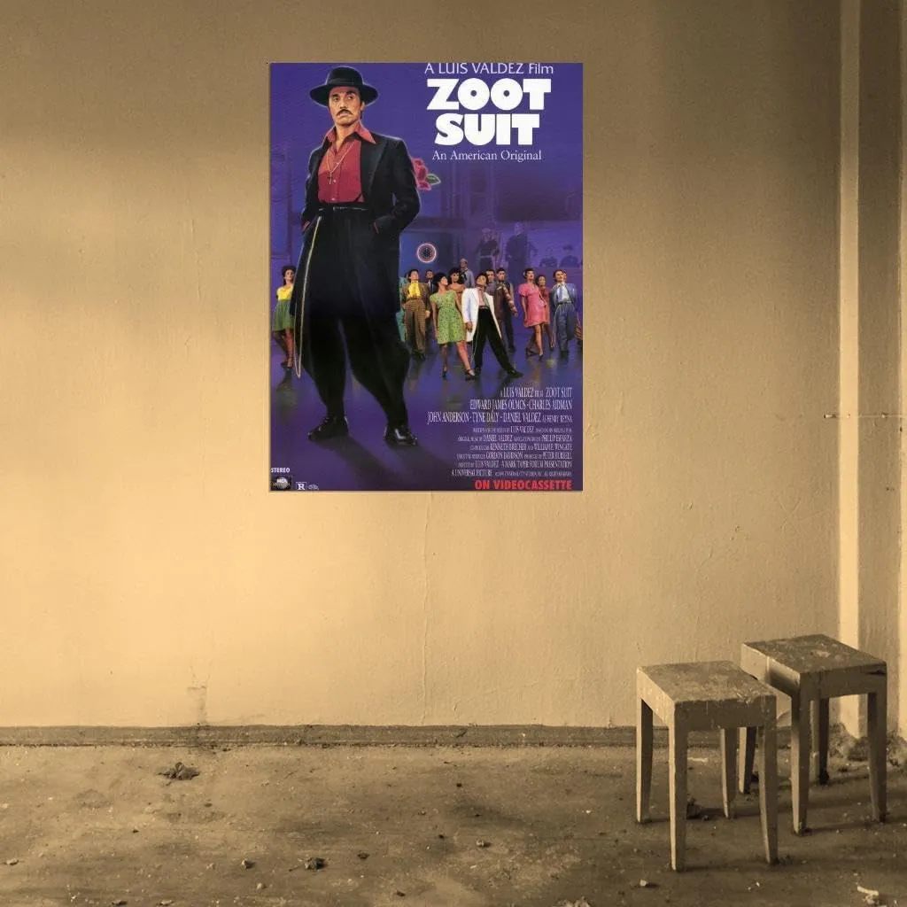 Avantica Zoot Suit Daniel Valdez Edward James Olmos Movie Film 18x24 Poster