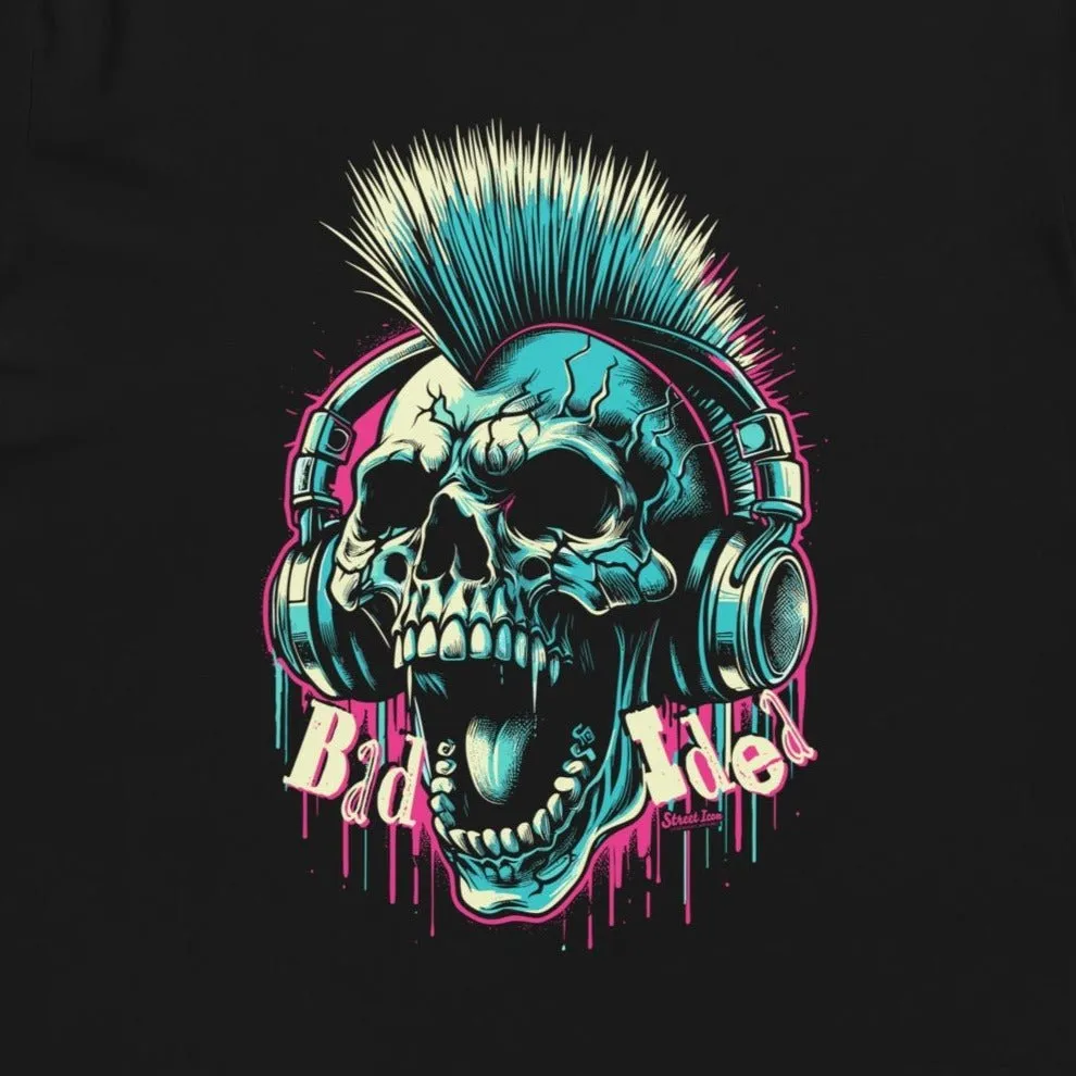 Bad Idea Skull - Premium T-Shirt OUTLET XL