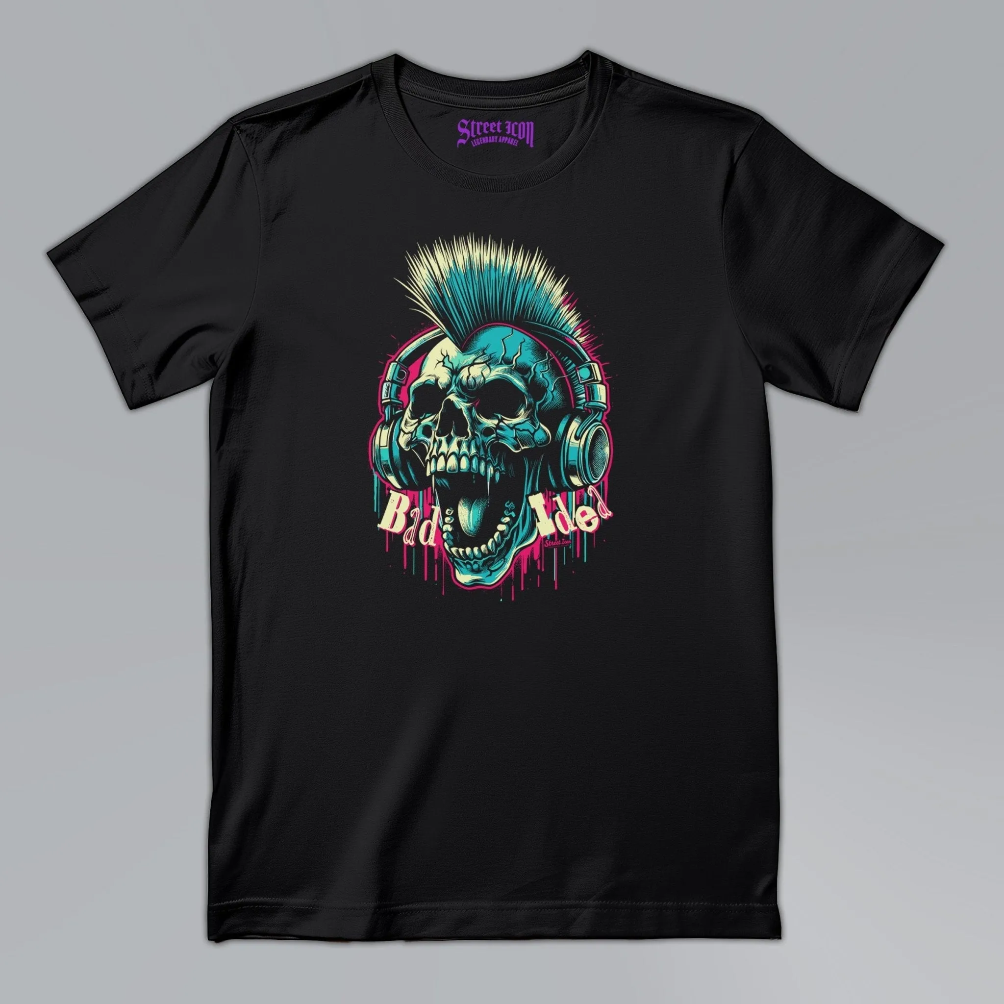 Bad Idea Skull - Premium T-Shirt OUTLET XL