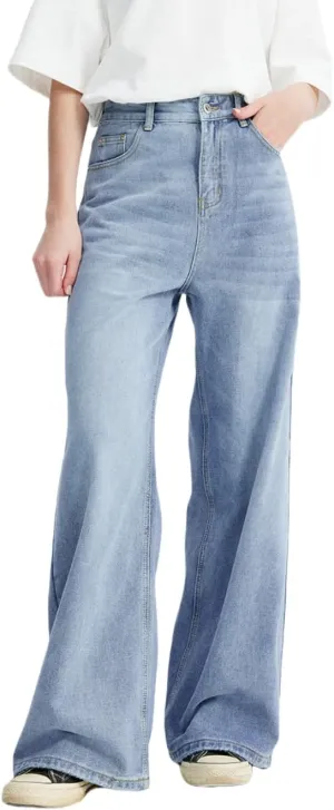 Baggy Men's Loose Fit Y2k Pants - Vintage Casual Skater Jeans with Wide Legs - Hip Hop Aesthetic Streetwear