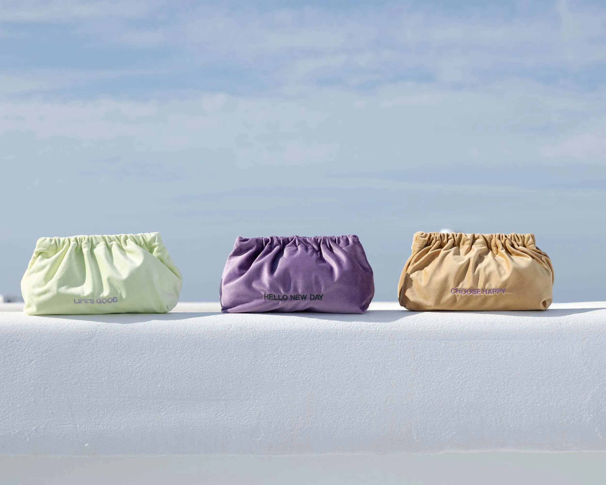 BEACH BAG Life's Good yellow