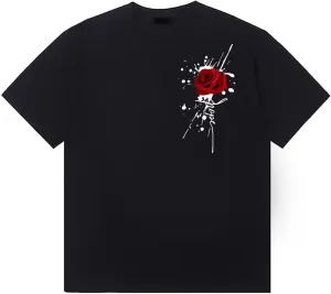 Bealin Mens Graphic Tees Oversized Creative Graffiti Short Sleeve Shirts Summer Casual Rapper Streetwear Y2k Tops Tshirt