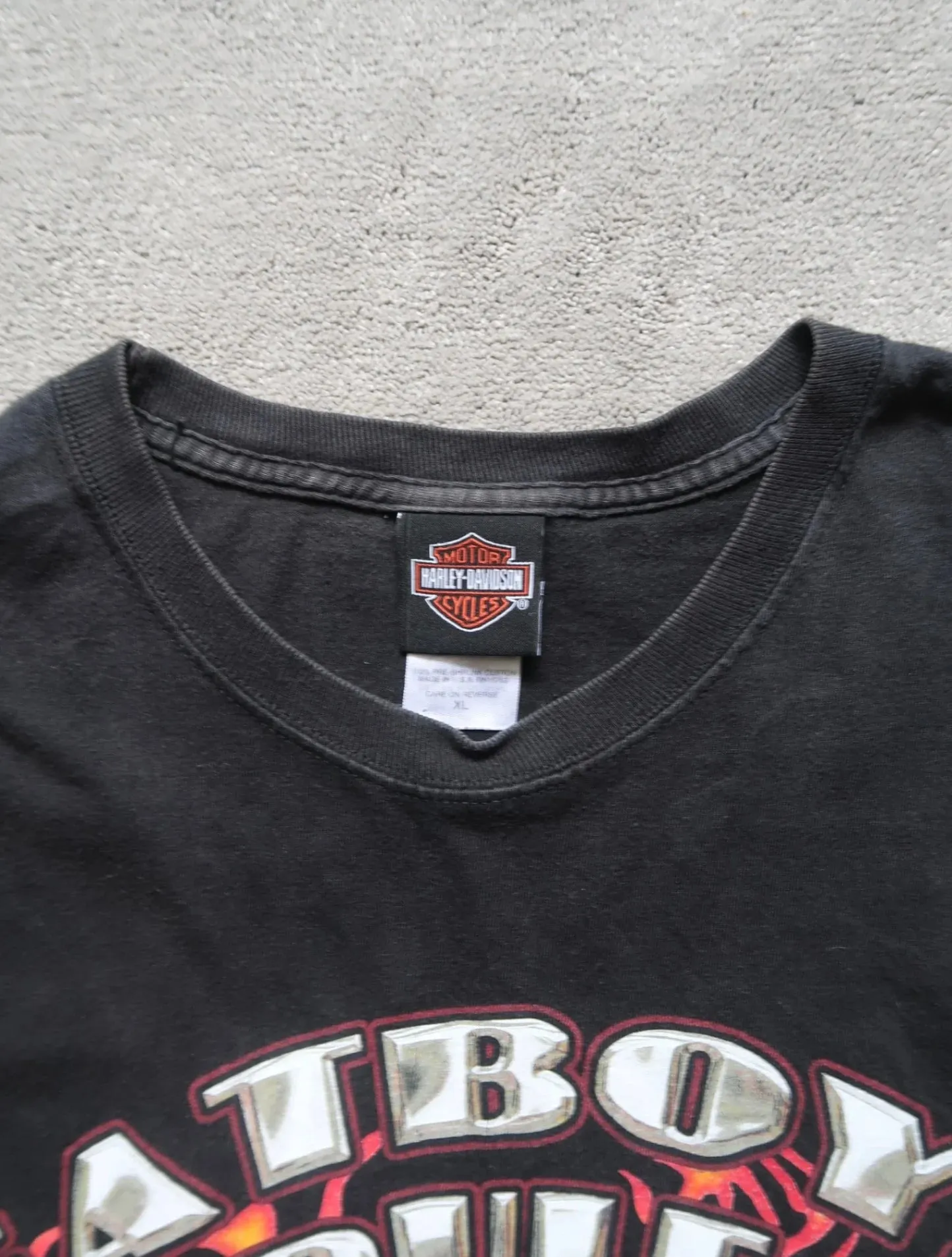 Black Harley-davidson Milwakee T-shirt - XL