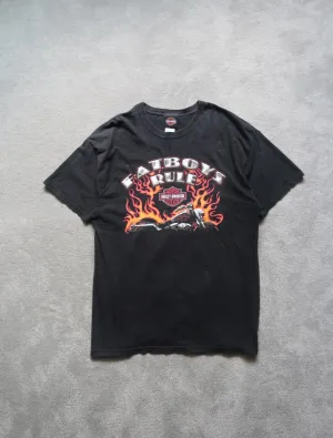Black Harley-davidson Milwakee T-shirt - XL