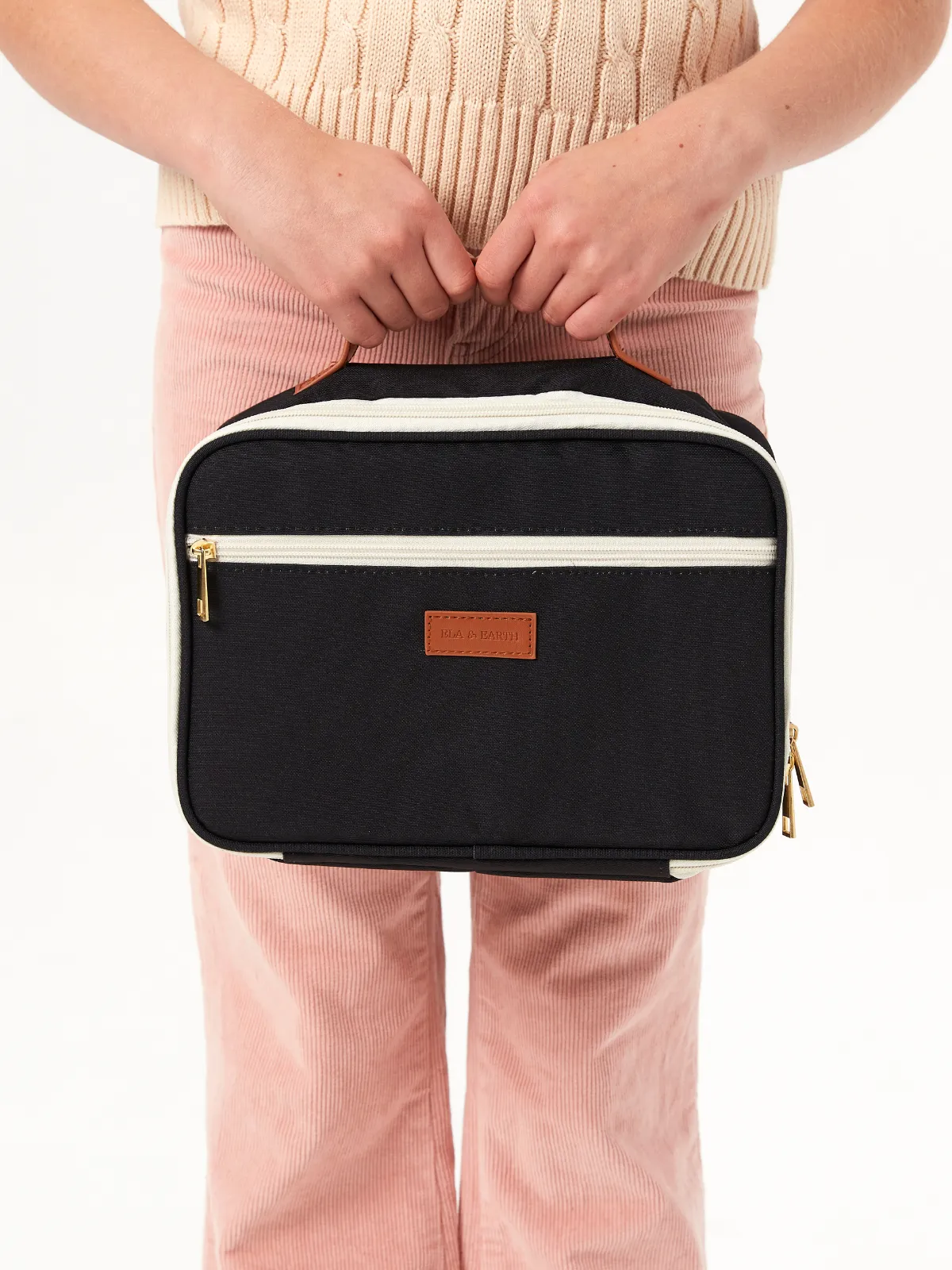 Black - Kids Lunch Bag