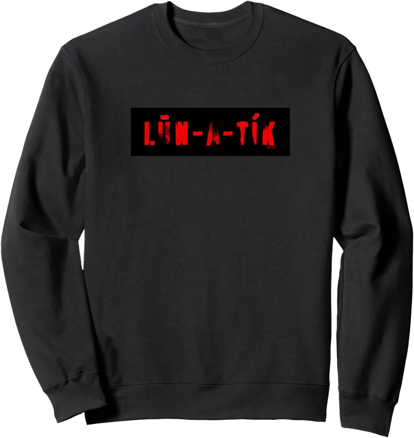 Black/Red Vampyre Logo Sweatshirt