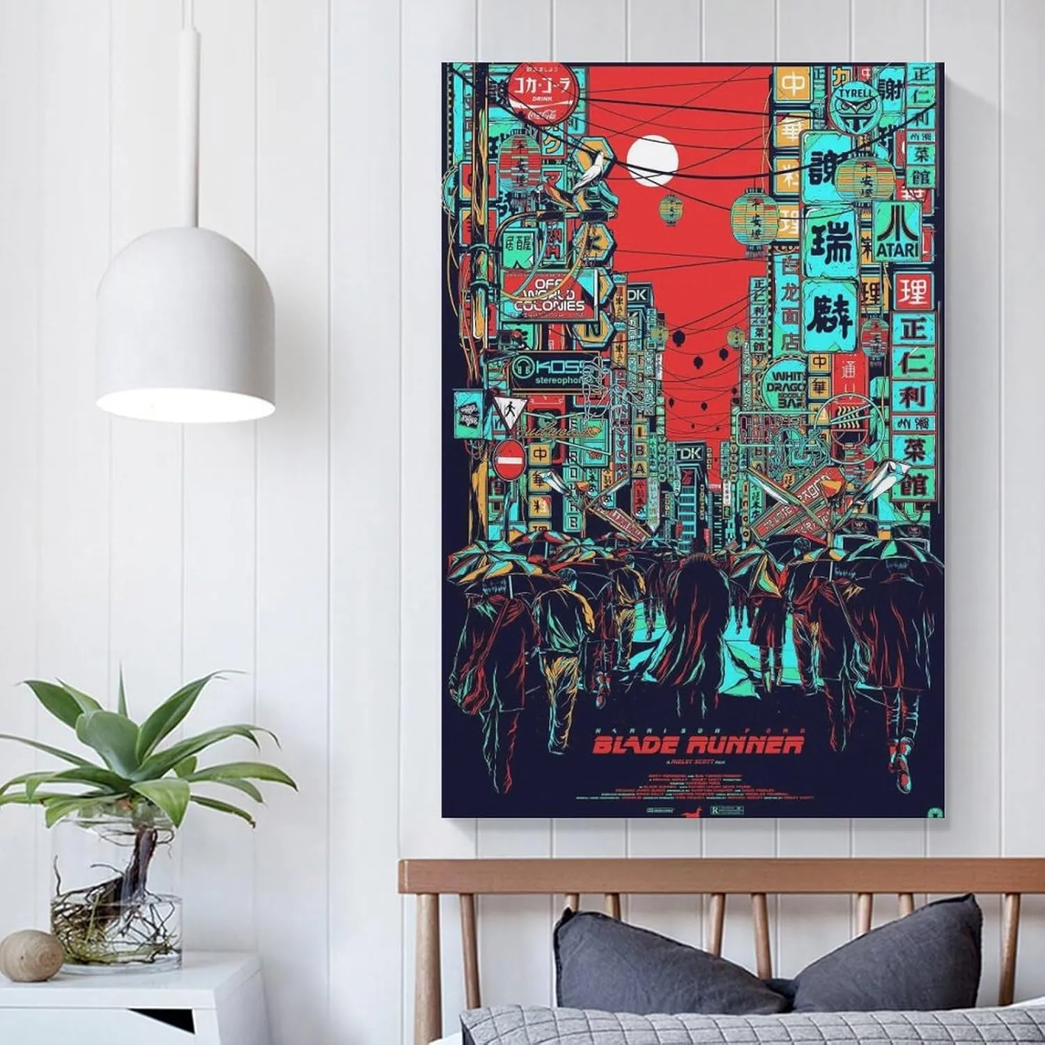 Blade Runner 2049 Movie Poster Canvas Art Poster And Wall Art Picture Print Modern Family Bedroom Decor Posters 20x30inch(50x75cm)
