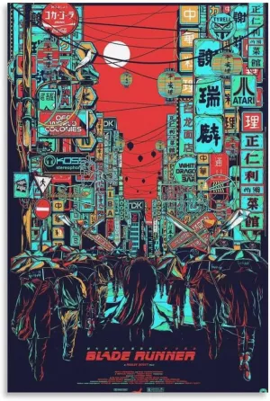 Blade Runner 2049 Movie Poster Canvas Art Poster And Wall Art Picture Print Modern Family Bedroom Decor Posters 20x30inch(50x75cm)