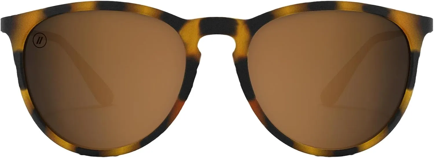 Blenders Eyewear North Park – Polarized Sunglasses – Classic Shape, Mixed Metal Frame – 100% UV Protection – For Men & Women