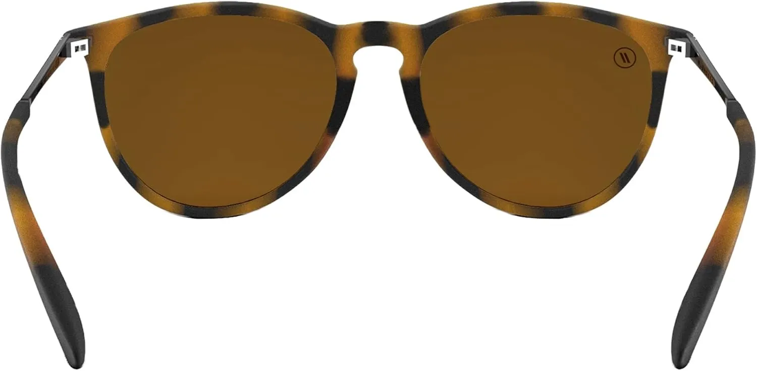 Blenders Eyewear North Park – Polarized Sunglasses – Classic Shape, Mixed Metal Frame – 100% UV Protection – For Men & Women