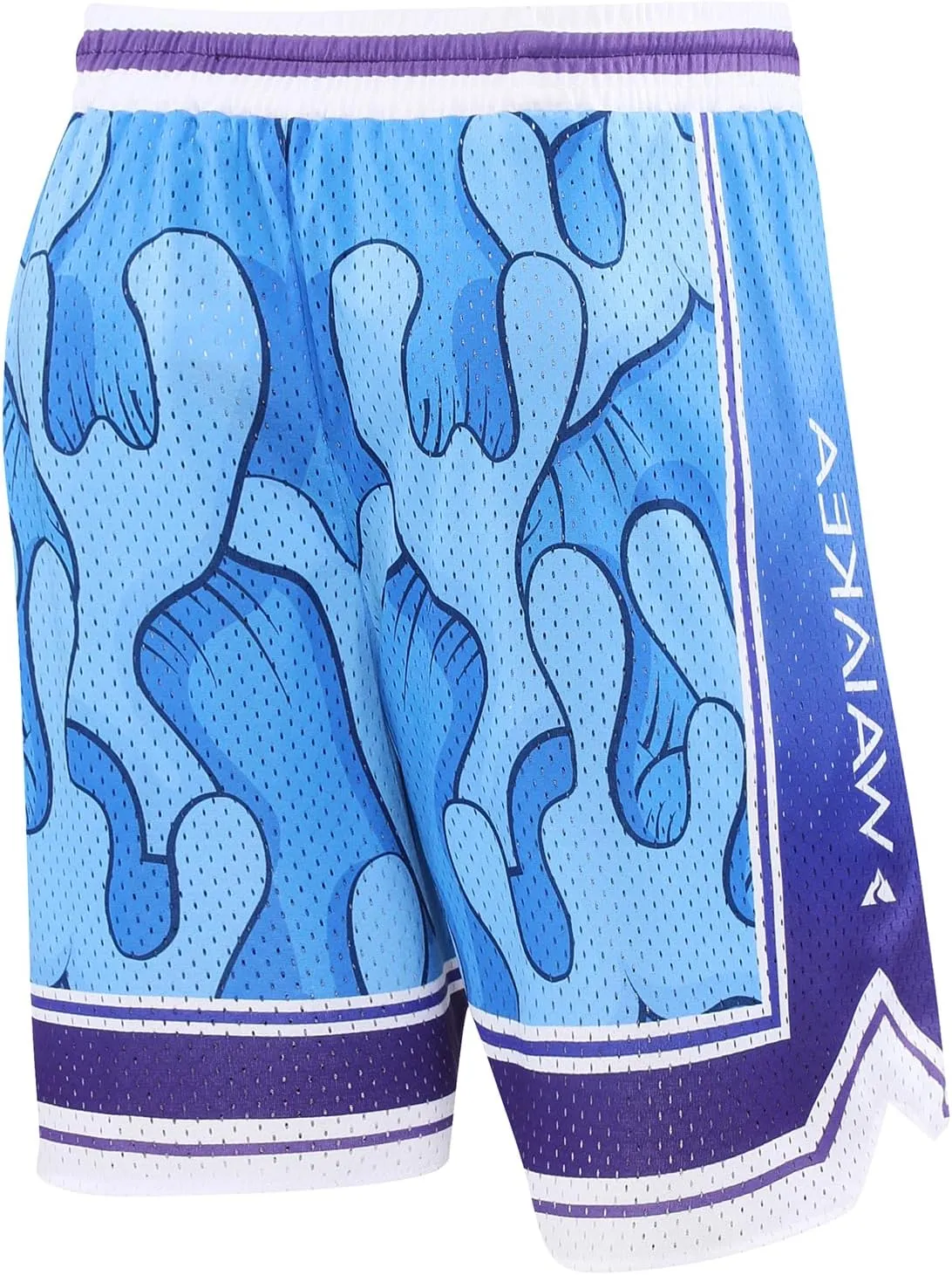 BOOMLEMON Men's Basketball Shorts Gym Training Workout Athletic Shorts Mesh Graphic Print Running Short Pants