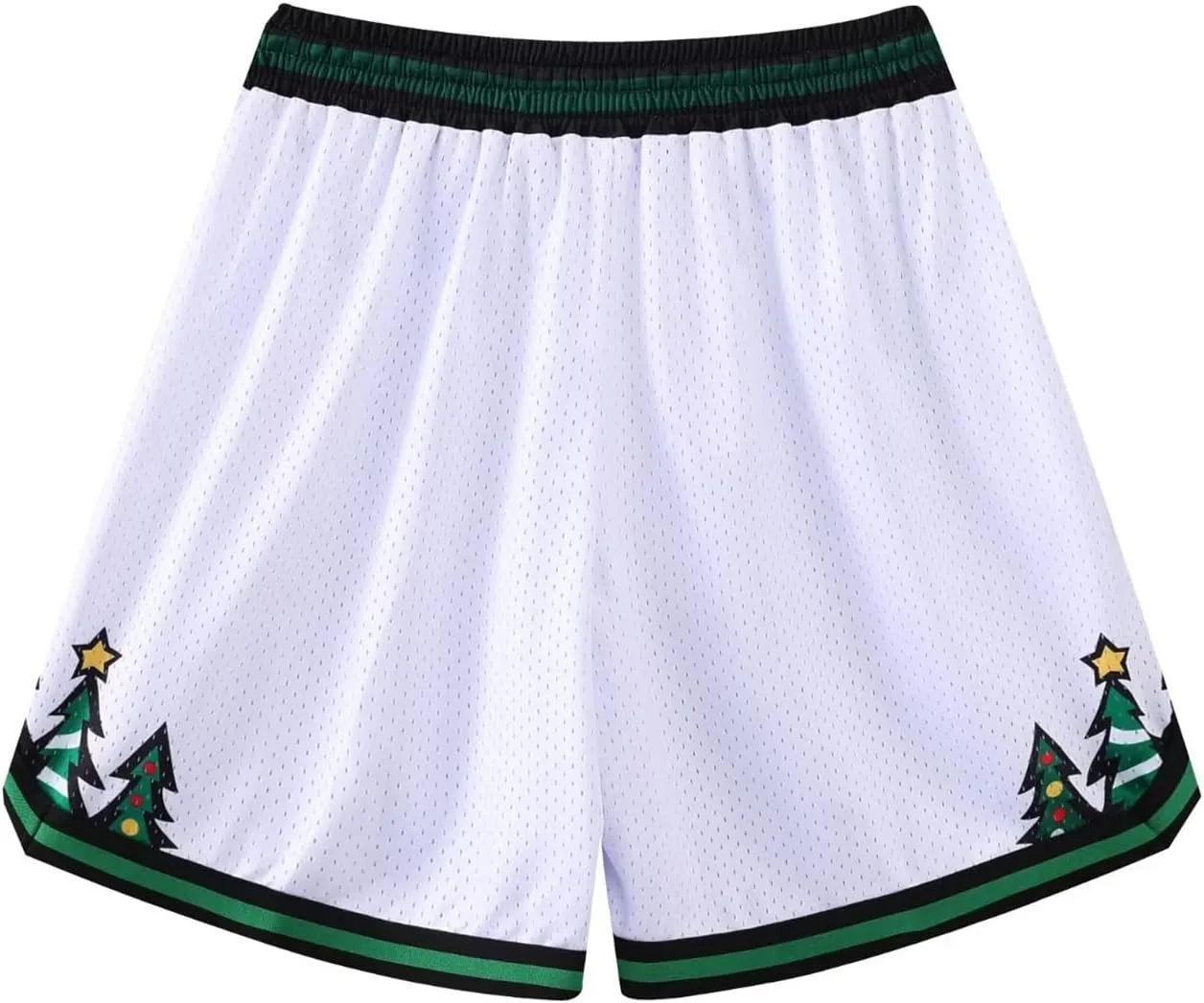 BOOMLEMON Men's Basketball Shorts Gym Training Workout Athletic Shorts Mesh Graphic Print Running Short Pants