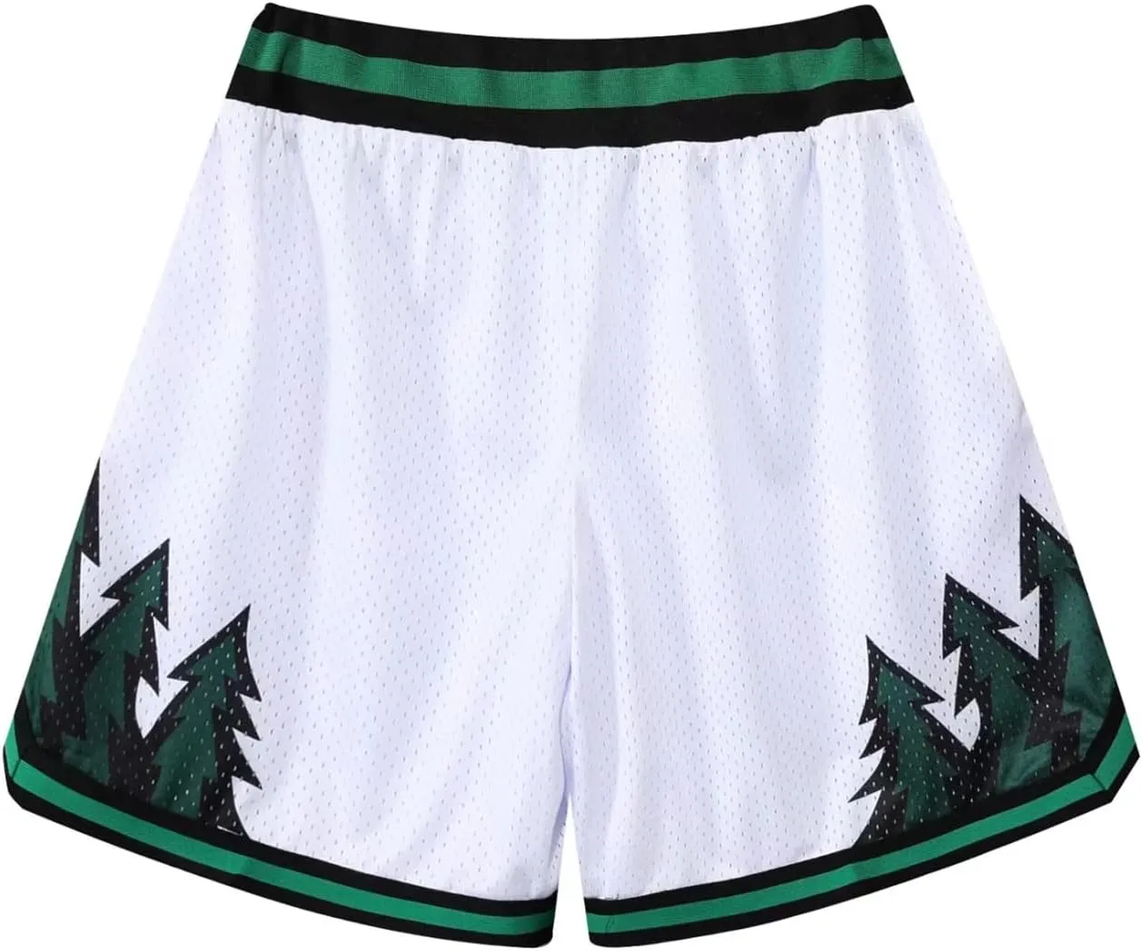 BOOMLEMON Men's Basketball Shorts Gym Training Workout Athletic Shorts Mesh Graphic Print Running Short Pants