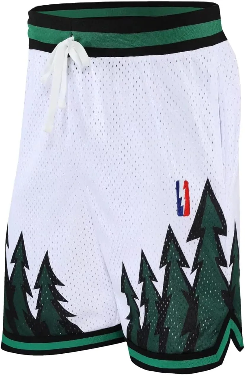 BOOMLEMON Men's Basketball Shorts Gym Training Workout Athletic Shorts Mesh Graphic Print Running Short Pants