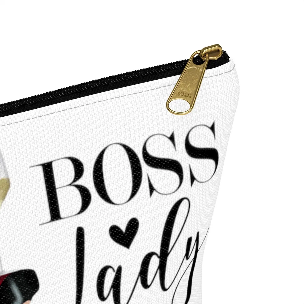 Boss Lady  Accessory Pouch w T-bottom