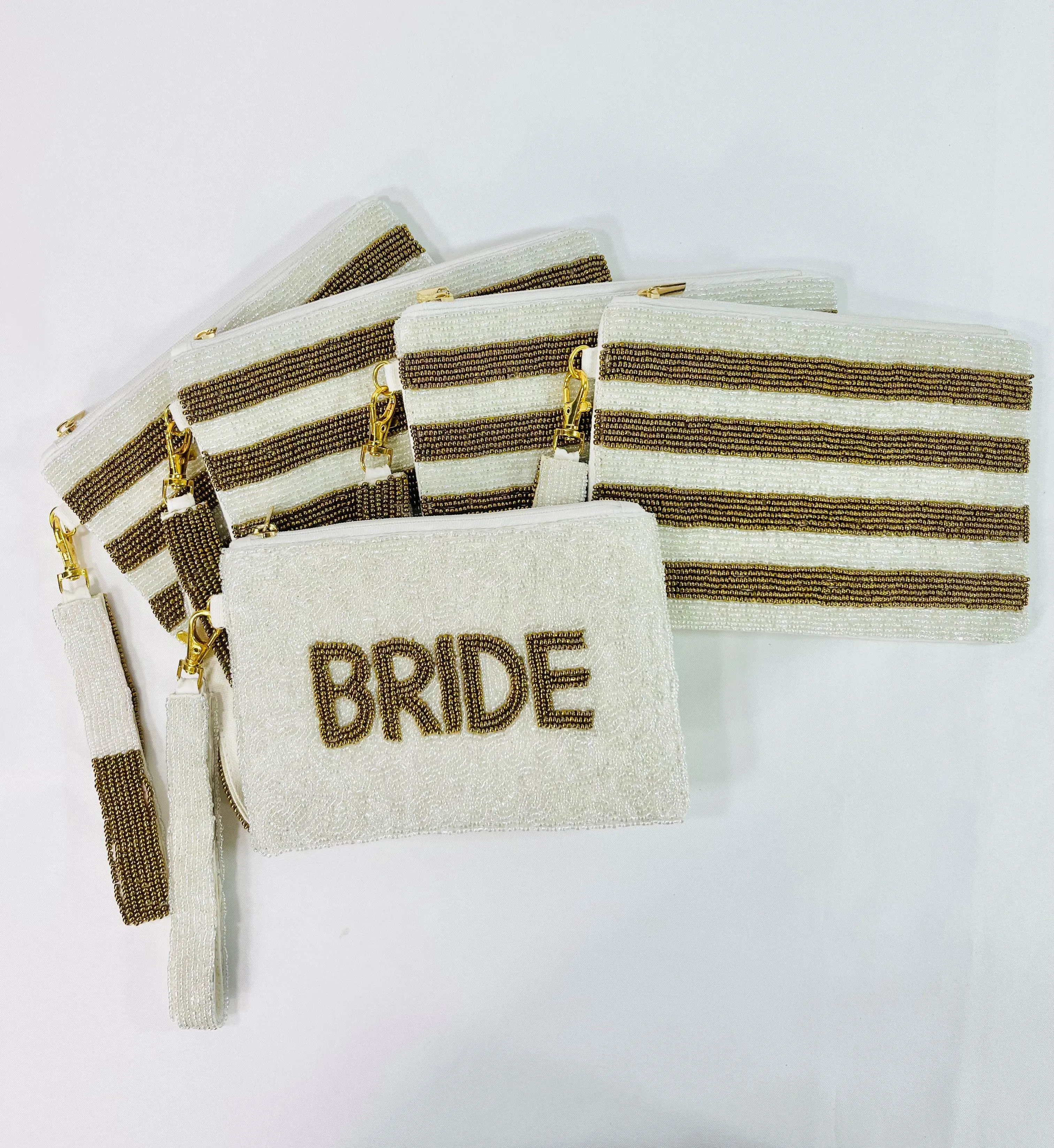 Bride & Bridesmaid Beaded Coin Pouch
