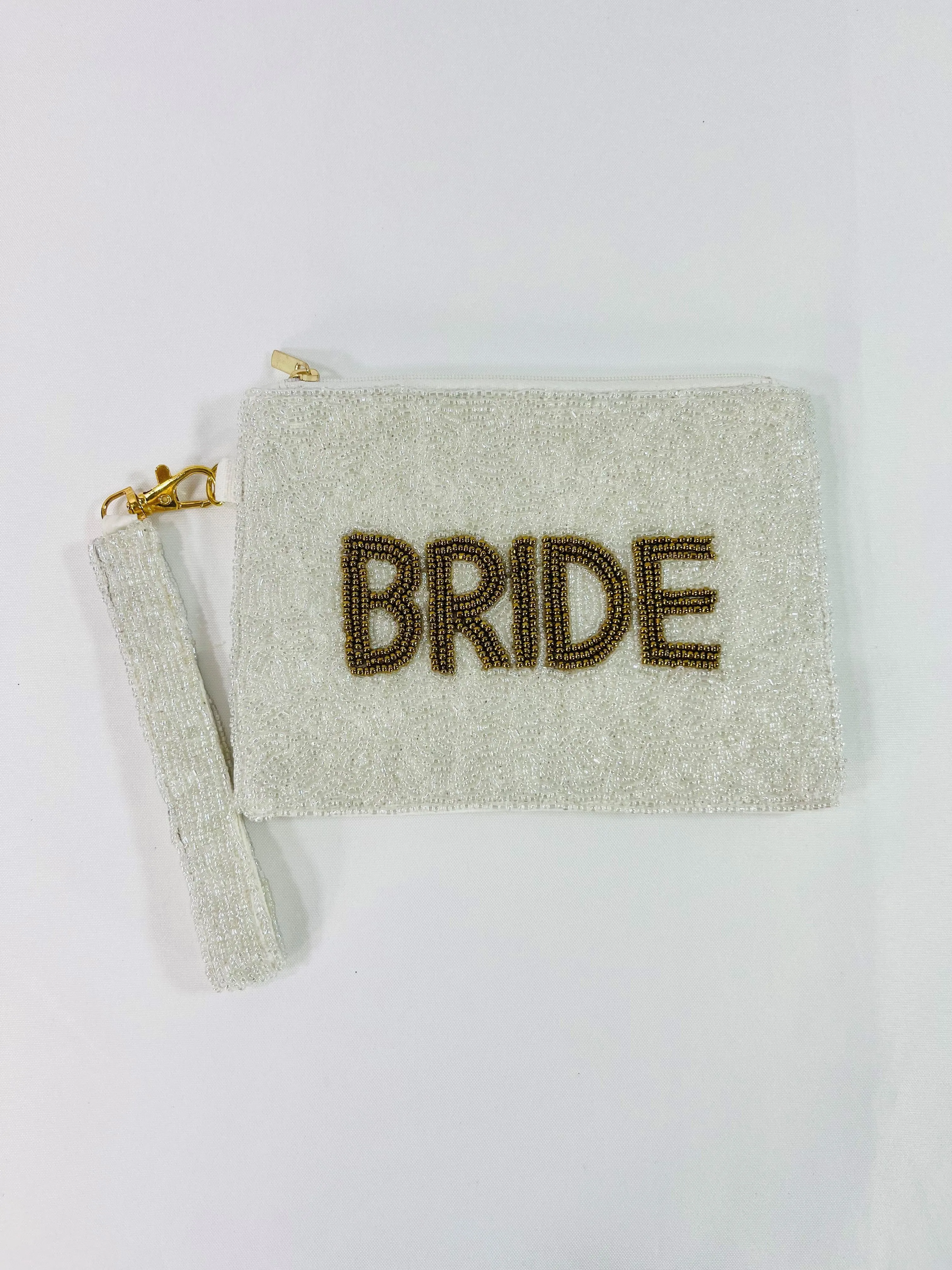 Bride & Bridesmaid Beaded Coin Pouch